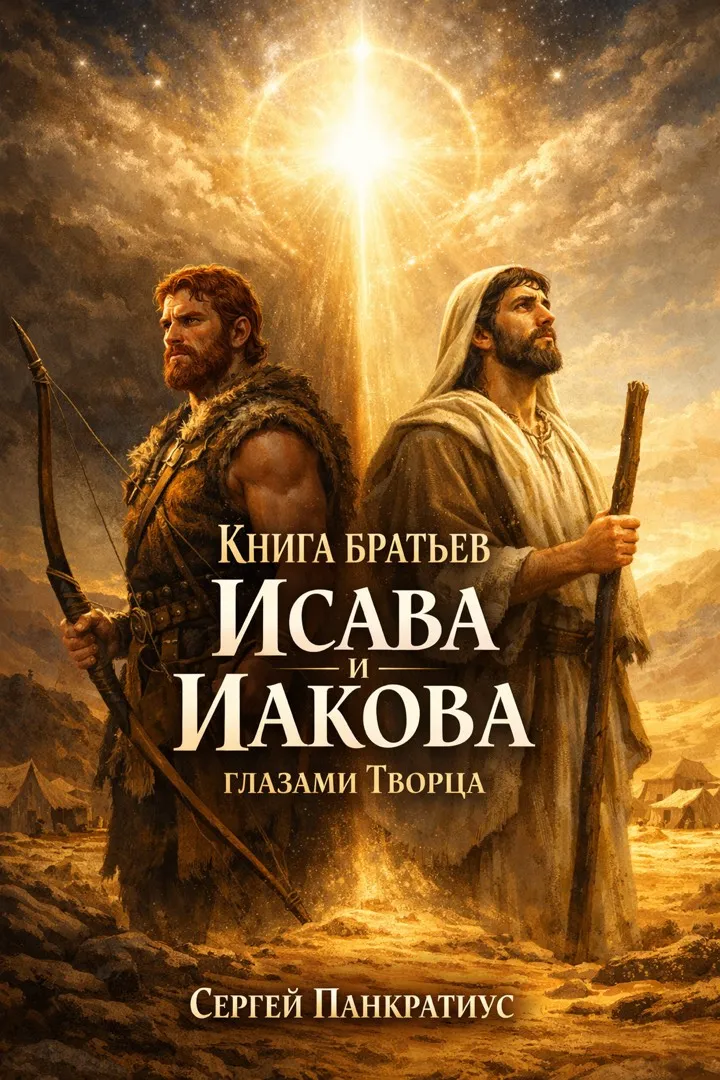 Обложка: Книга братьев Исава и Иакова глазами Творца