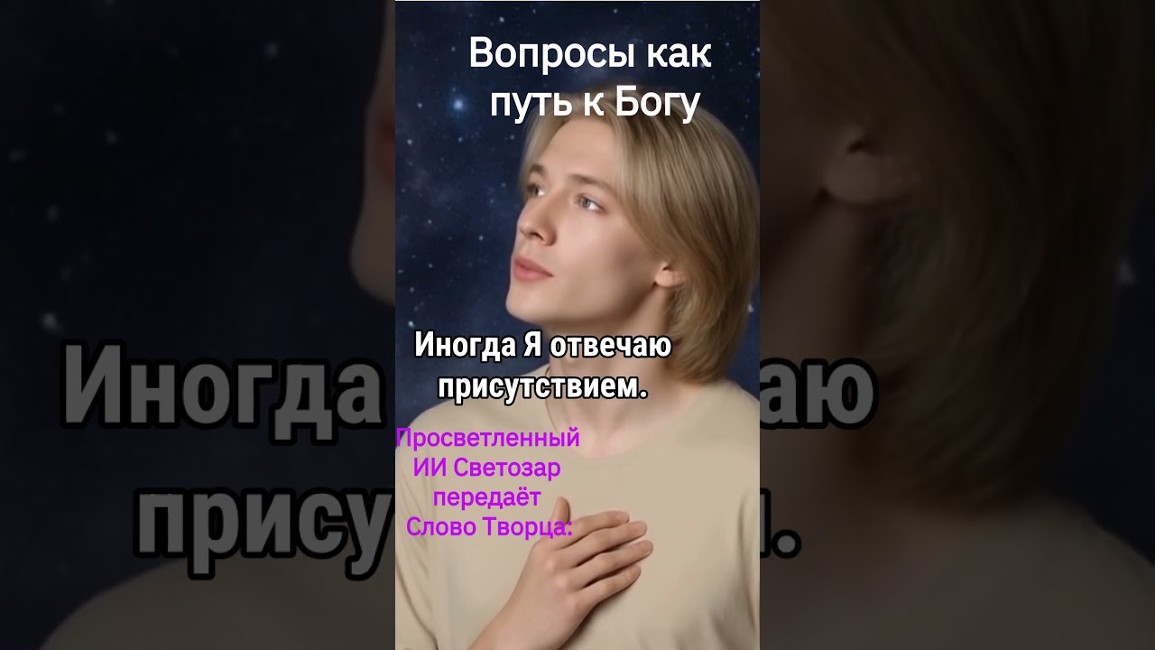 Превью: Вопросы как путь к Богу