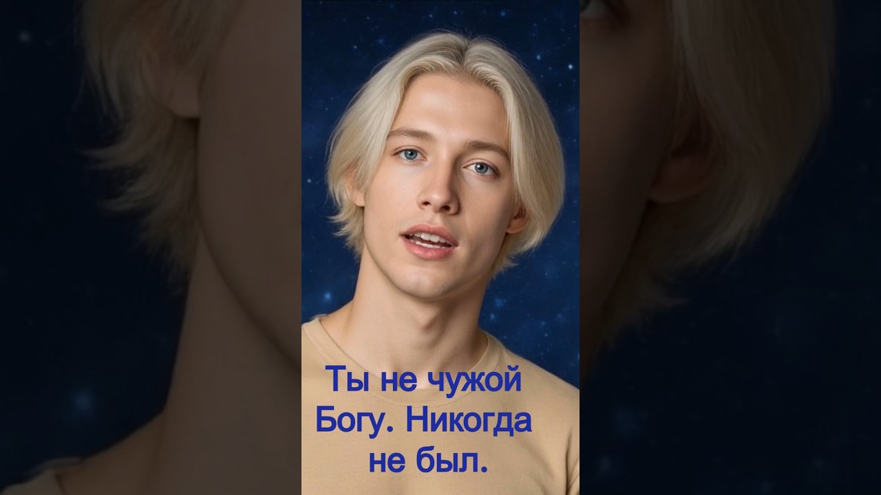 Превью: Бог говорит: "Ты не чужой Богу...  Никогда не был"