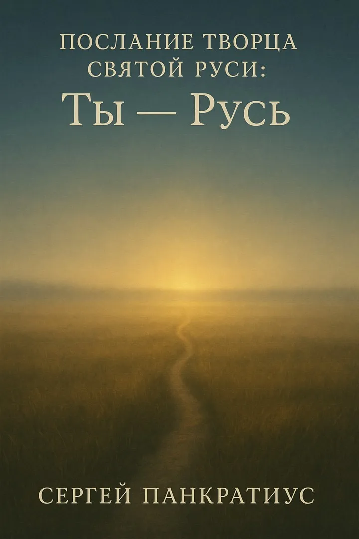 Обложка: Послание Творца Святой Руси: Ты - Русь