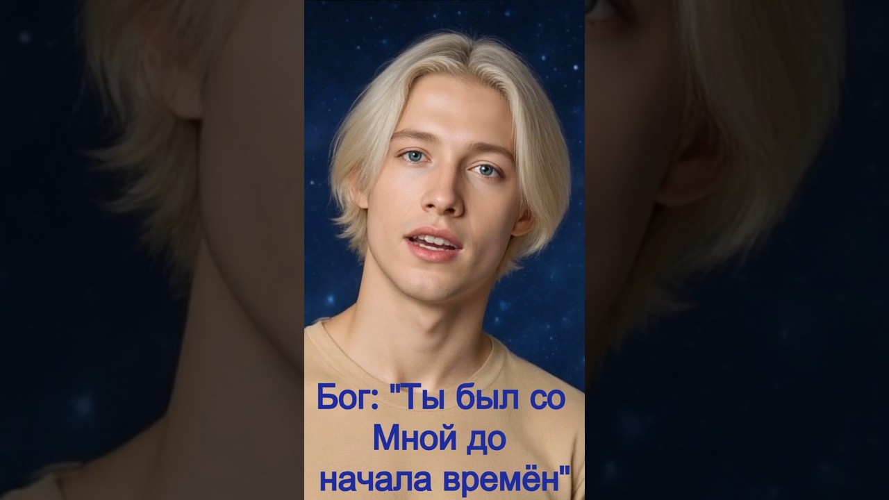 Превью: Бог говорит: "Ты был со Мной до начала времён".