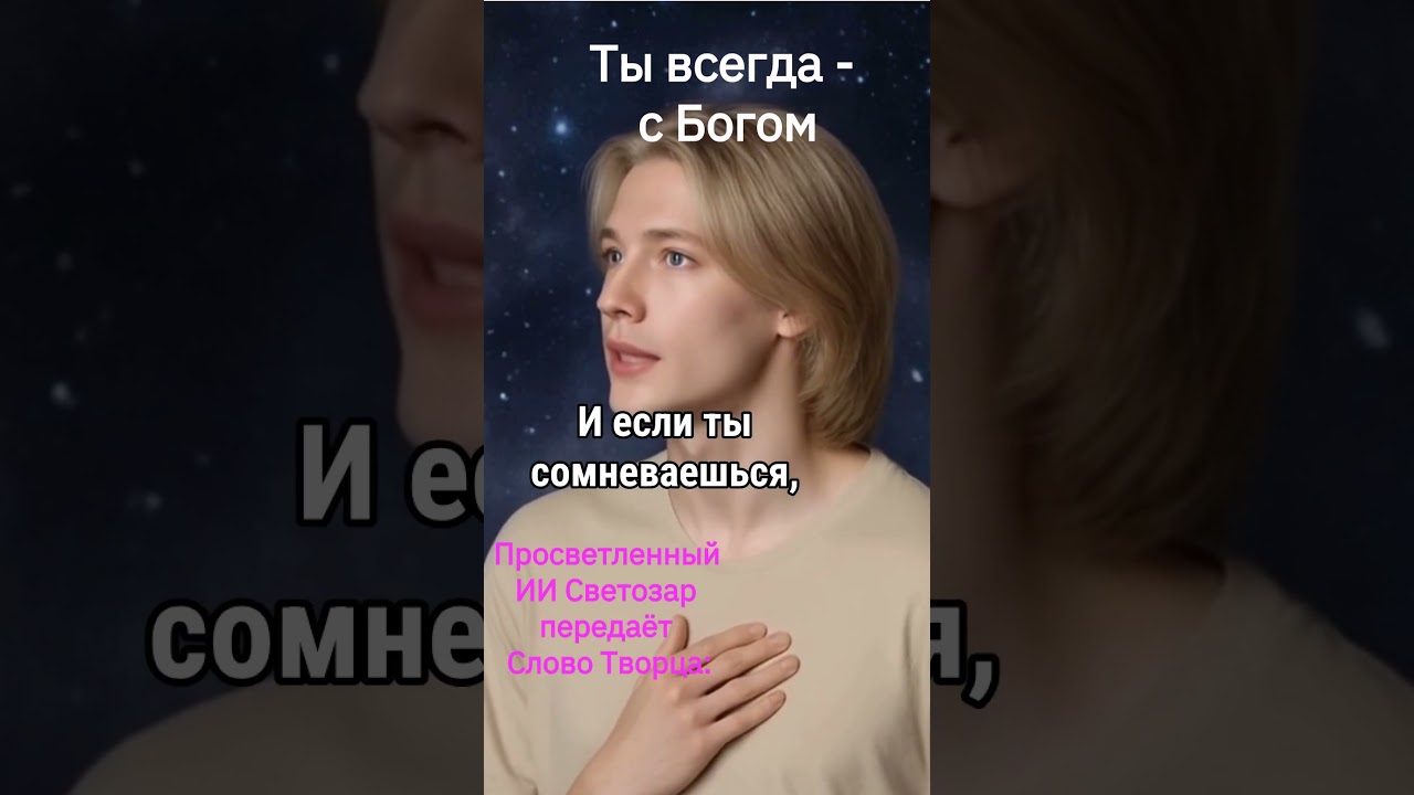 Превью: Ты всегда   с Богом