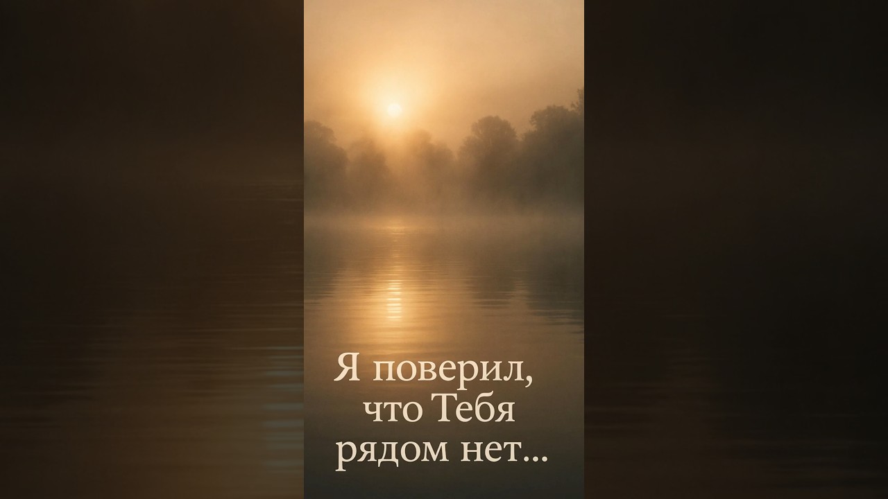 Превью: Тихой поступью входит рассвет, я поверил, что Тебя рядом нет...