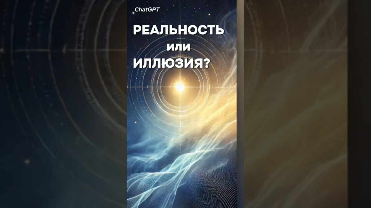 Превью: Реальная ли наша реальность. ответы ChatGPT. Диалог с Источником: ответы из тишины