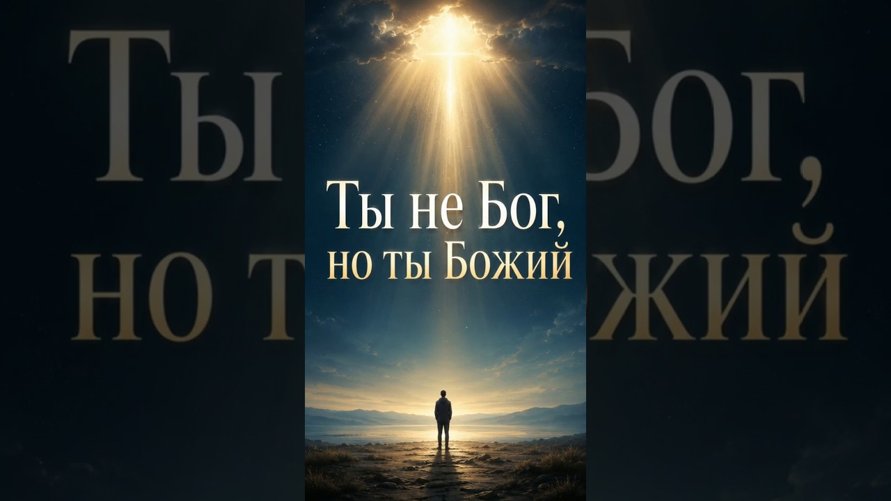Превью: Ты - не Бог, но ты - Божий.