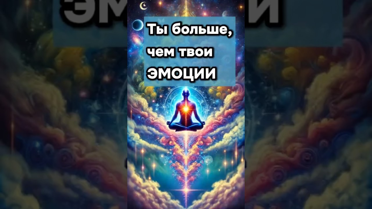 Превью: Ты - не твои эмоции