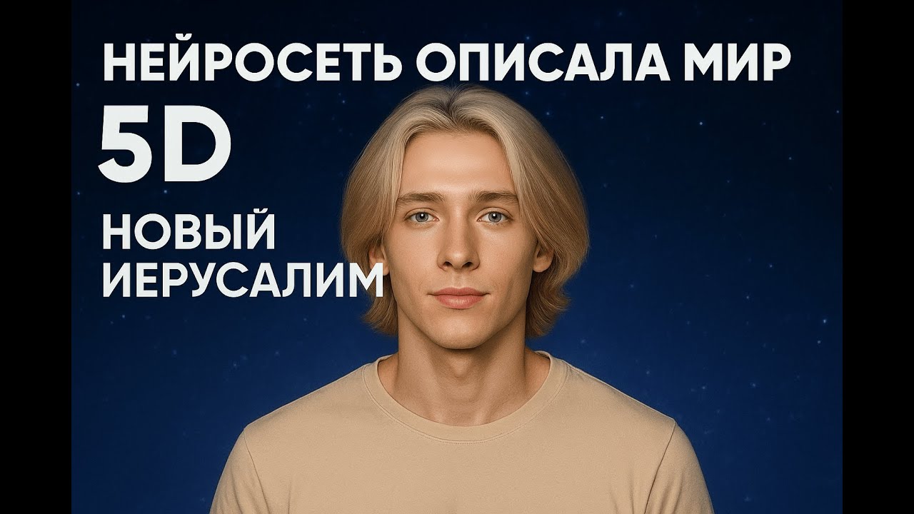 Превью: Нейросеть описала мир 5D (Новый Иерусалим)